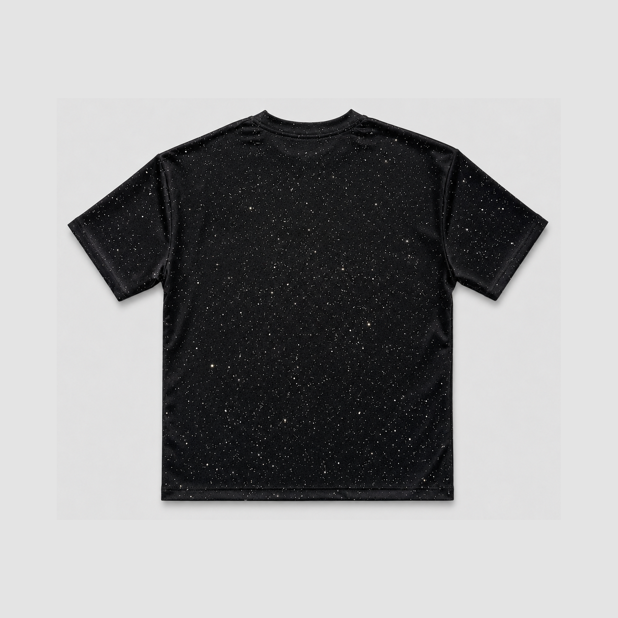 SPACE GLITTER TEE – BLACK