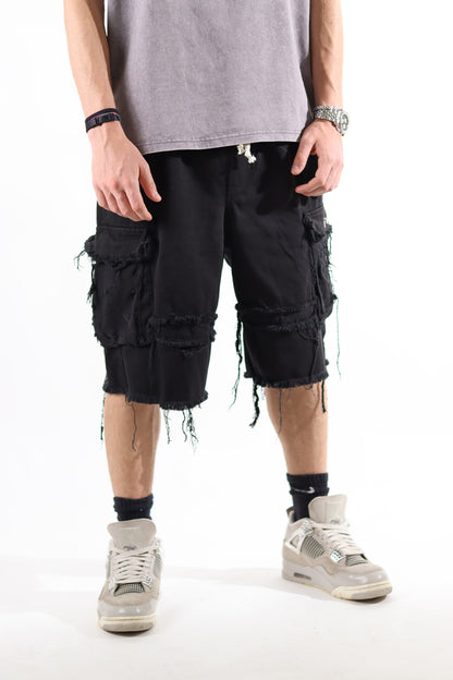 Shorts ''Scratched'' - Black