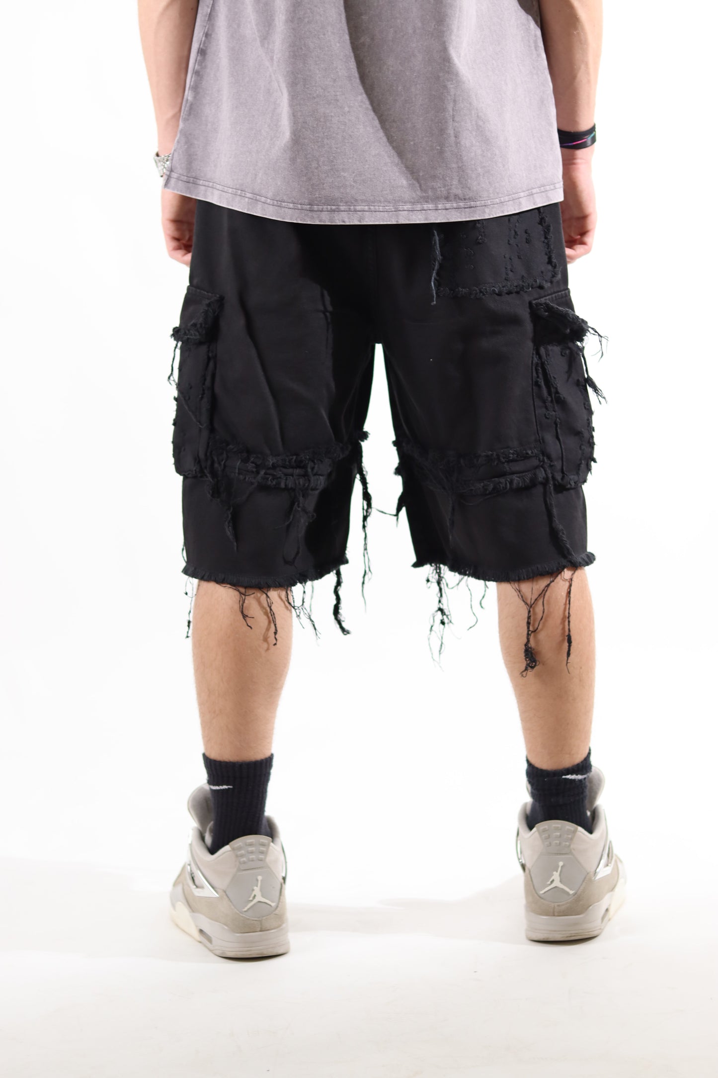 Shorts ''Scratched'' - Black