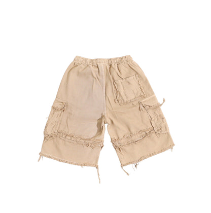 Shorts ''Scratched'' - Beige