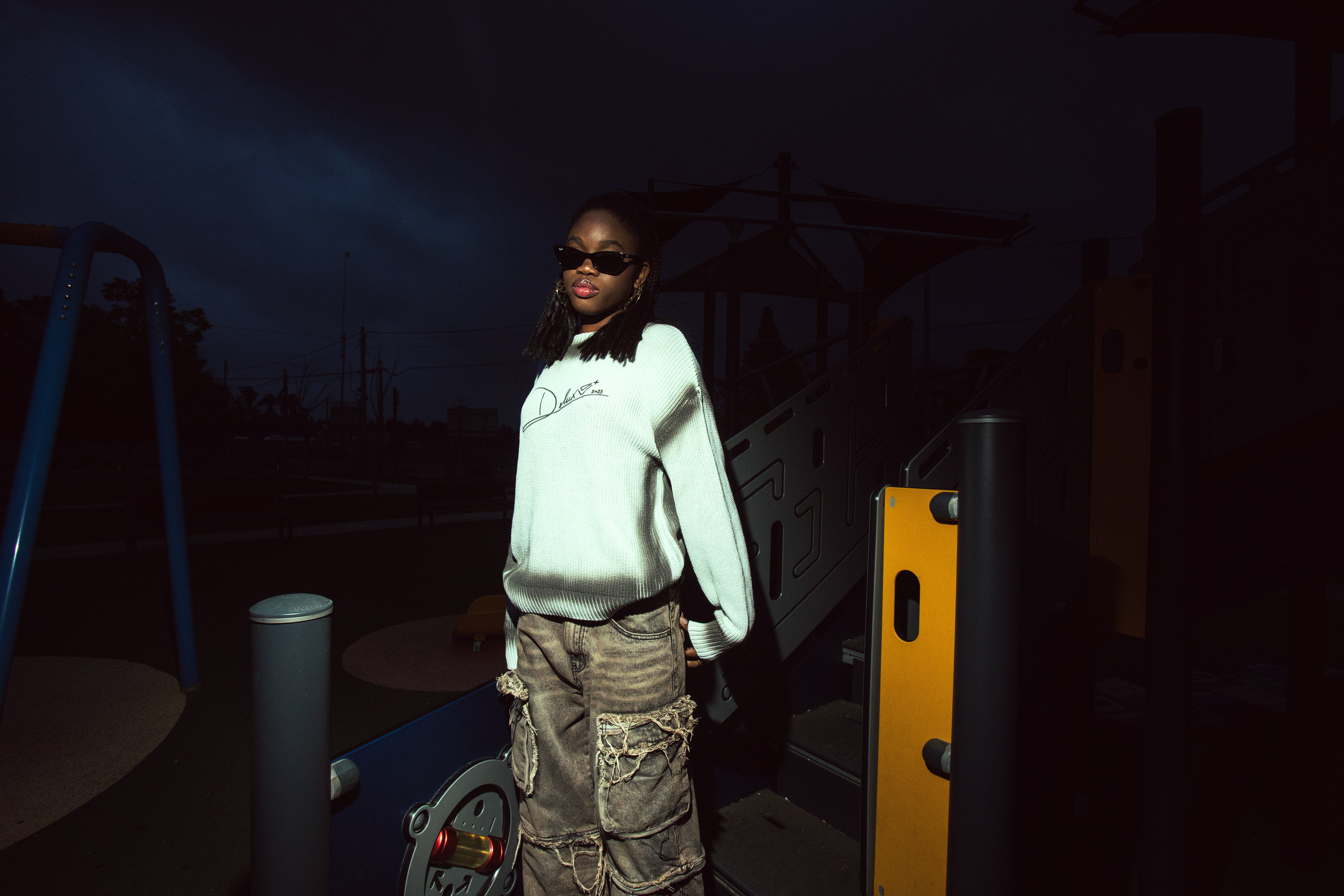 Denim Cargo "Double" Brown