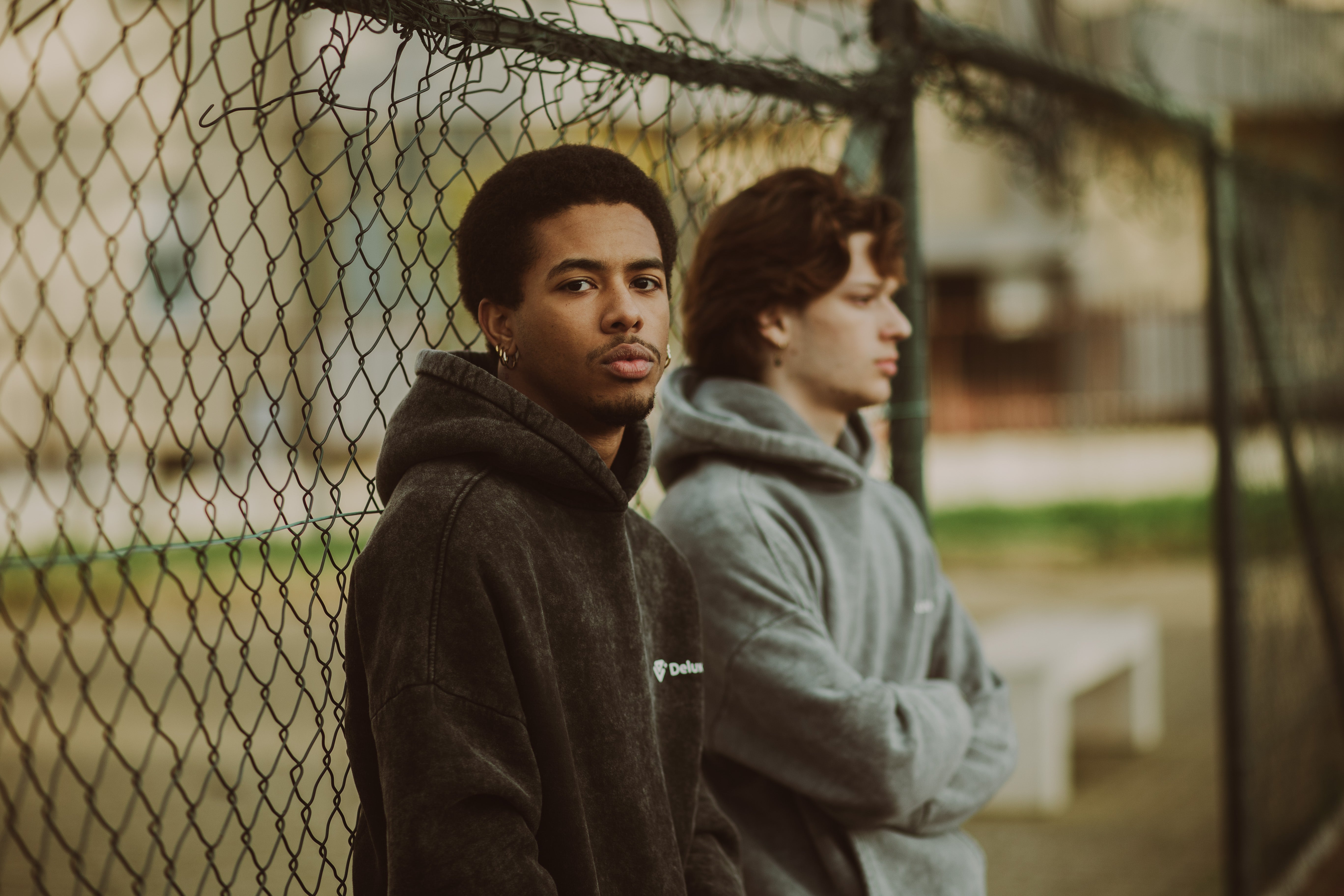 Hoodie "Washed"- Black