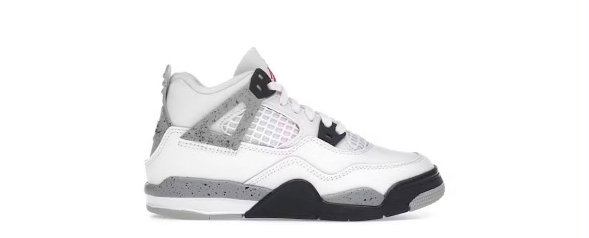 Jordan 4 White Cement
