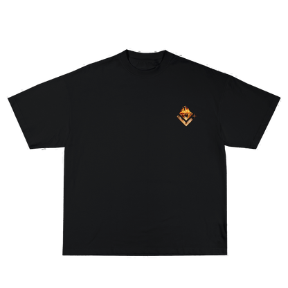 T-Shirt ''BURN'' - Black