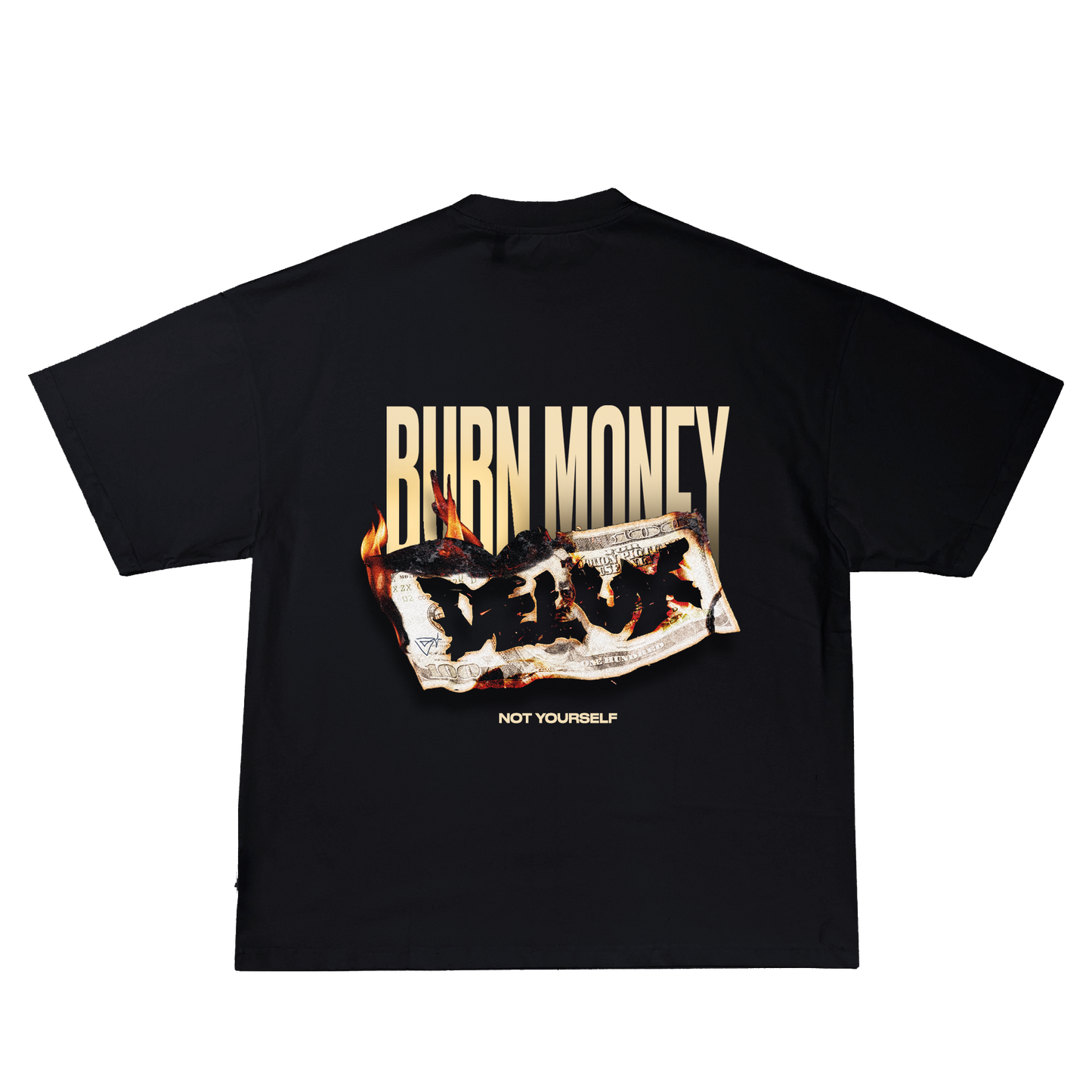 T-Shirt ''BURN'' - Black