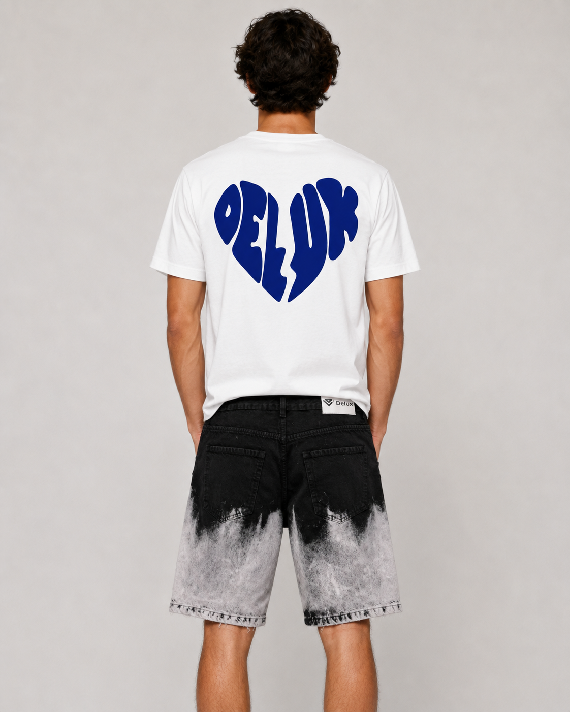 NO LOVE TEE – WHITE BLUE