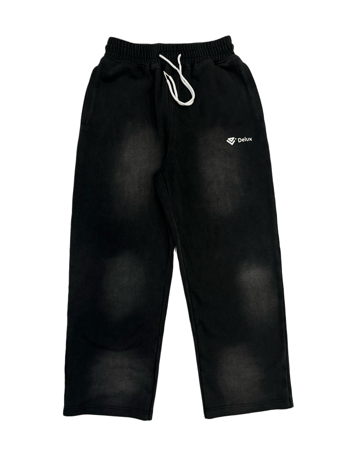 Sweatpants - Black Washed