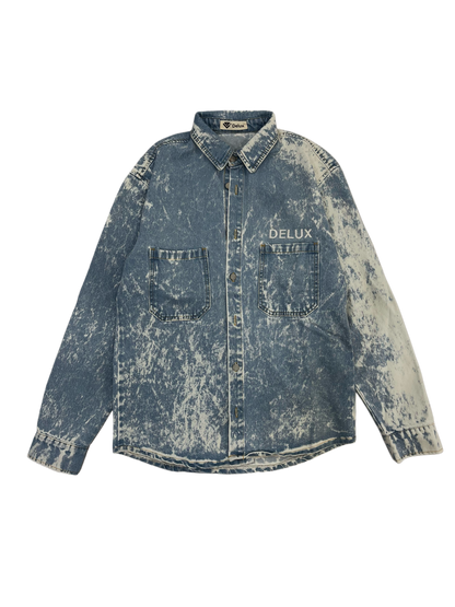 Jeans Jacket Embroidered - Blue