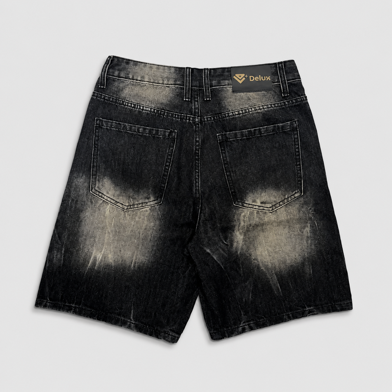 SHORTS DIRTY - BLACK