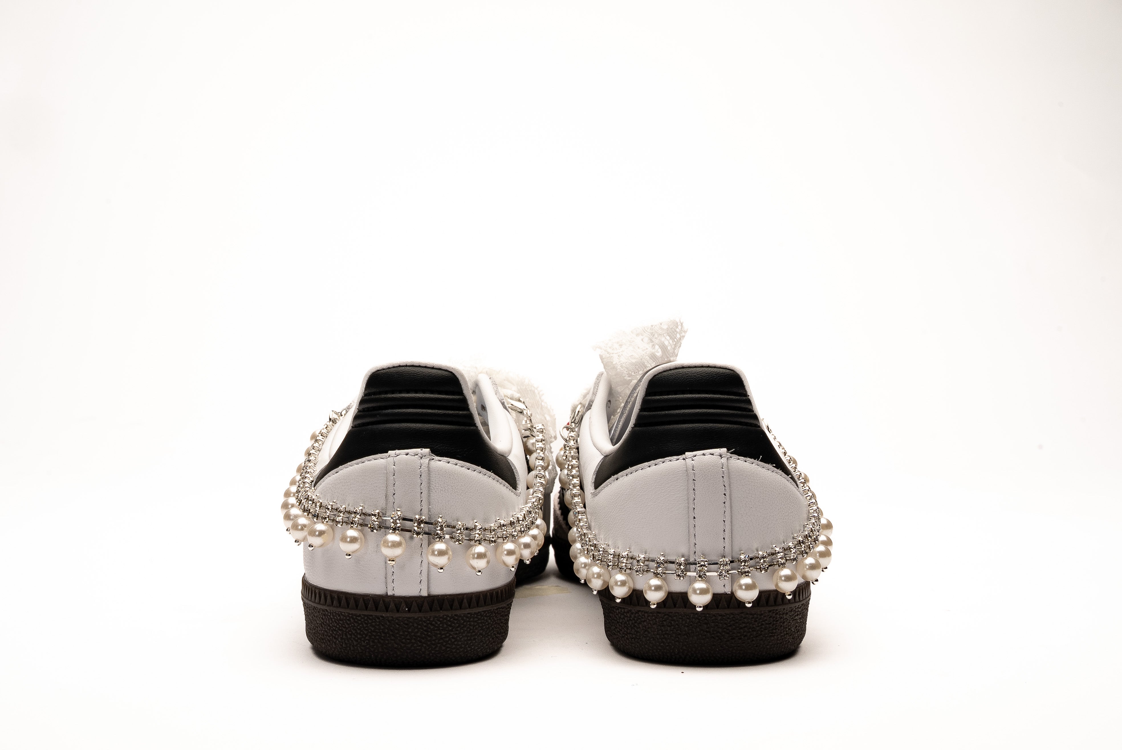 Adidas Samba White Charms