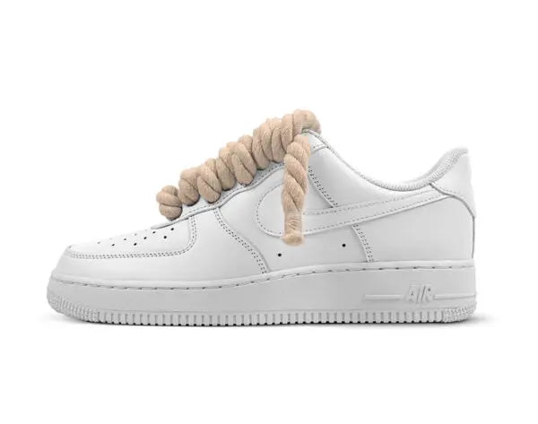 Air Force 1 Rope Laces - Bianche