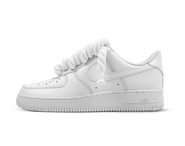 Air Force 1 Rope Laces - Bianche