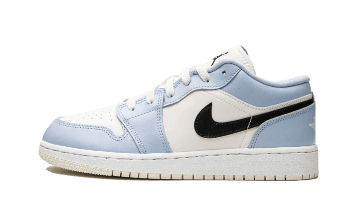 Air Jordan 1 Low Ice Blue Black - Delux Store - Abbigliamento Streetwear & Sneakers