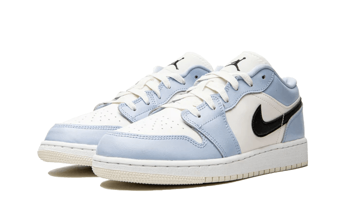 Air Jordan 1 Low Ice Blue Black - Delux Store - Abbigliamento Streetwear & Sneakers