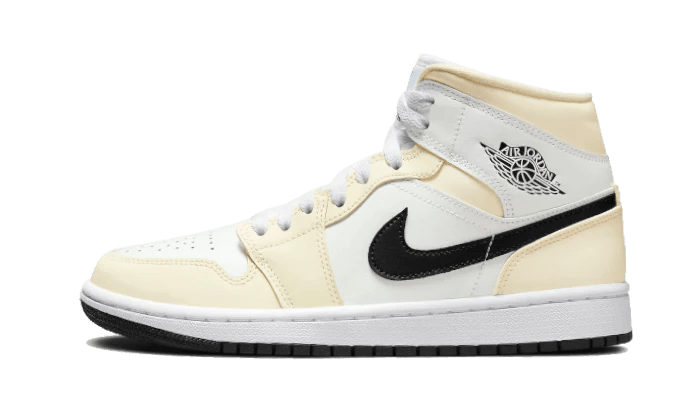 Air Jordan 1 Mid Coconut Milk - Delux Store - Abbigliamento Streetwear & Sneakers