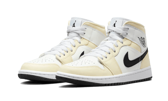 Air Jordan 1 Mid Coconut Milk - Delux Store - Abbigliamento Streetwear & Sneakers