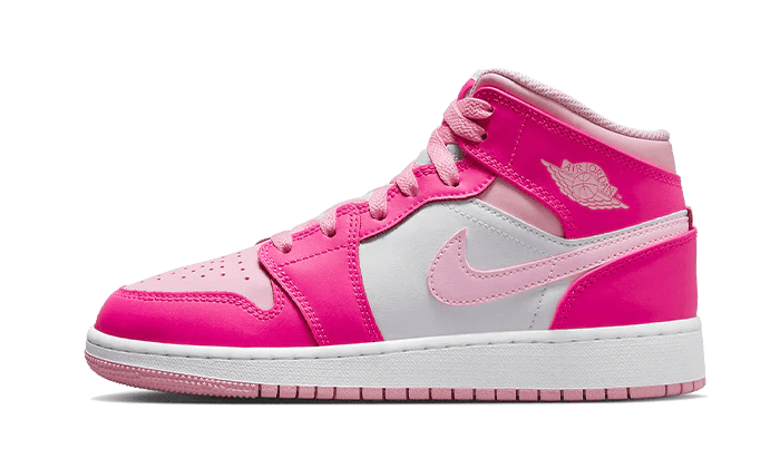 Air Jordan 1 Mid Fierce Pink - Delux Store - Abbigliamento Streetwear & Sneakers