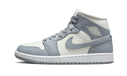 Air Jordan 1 Mid Grey Sail - Delux Store - Abbigliamento Streetwear & Sneakers