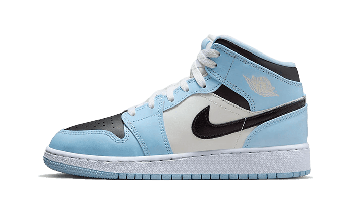 Air Jordan 1 Mid Ice Blue - Delux Store - Abbigliamento Streetwear & Sneakers