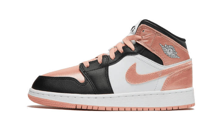 Air Jordan 1 Mid Light Madder Root - Delux Store - Abbigliamento Streetwear & Sneakers