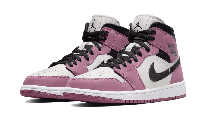 Air Jordan 1 Mid Light Mulberry - Delux Store - Abbigliamento Streetwear & Sneakers