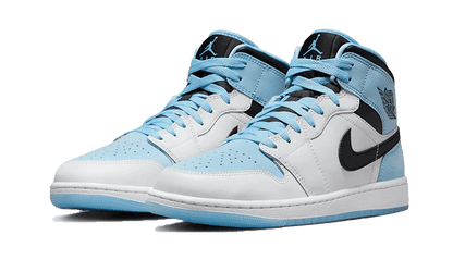 Air Jordan 1 Mid SE Ice Blue Black - Delux Store - Abbigliamento Streetwear & Sneakers