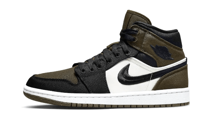 Air Jordan 1 Mid SE Light Olive - Delux Store - Abbigliamento Streetwear & Sneakers