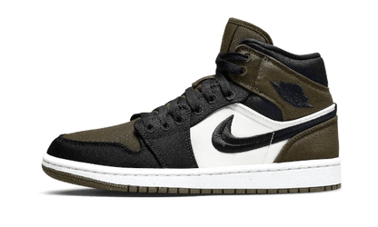 Air Jordan 1 Mid SE Light Olive - Delux Store - Abbigliamento Streetwear & Sneakers