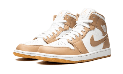 Air Jordan 1 Mid Tan Gum - Delux Store - Abbigliamento Streetwear & Sneakers