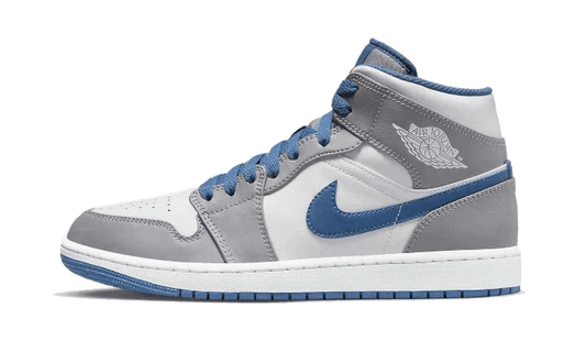 Air Jordan 1 Mid True Blue - Delux Store - Abbigliamento Streetwear & Sneakers