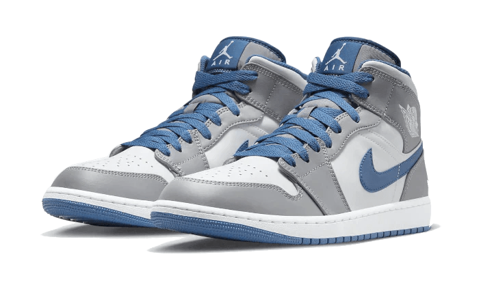 Air Jordan 1 Mid True Blue - Delux Store - Abbigliamento Streetwear & Sneakers