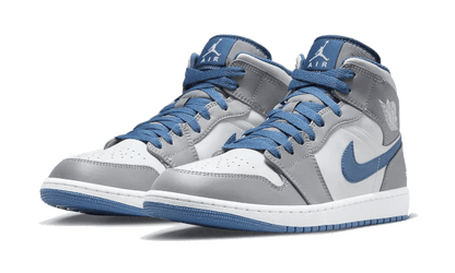 Air Jordan 1 Mid True Blue - Delux Store - Abbigliamento Streetwear & Sneakers