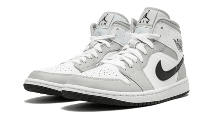 Air Jordan 1 Mid White Light Smoke Grey - Delux Store - Abbigliamento Streetwear & Sneakers