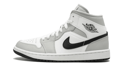 Air Jordan 1 Mid White Light Smoke Grey - Delux Store - Abbigliamento Streetwear & Sneakers