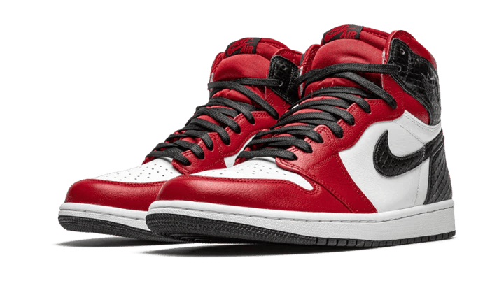 Air Jordan 1 Retro High Satin Snake Chicago - Delux Store - Abbigliamento Streetwear & Sneakers