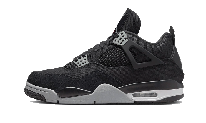 Air Jordan 4 Black Canvas - Delux Store - Abbigliamento Streetwear & Sneakers