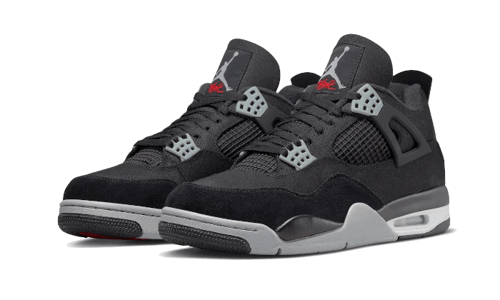 Air Jordan 4 Black Canvas - Delux Store - Abbigliamento Streetwear & Sneakers