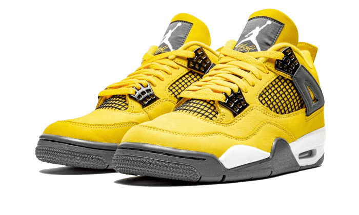 Air Jordan 4 Retro Tour Yellow (Lightning) - Delux Store - Abbigliamento Streetwear & Sneakers