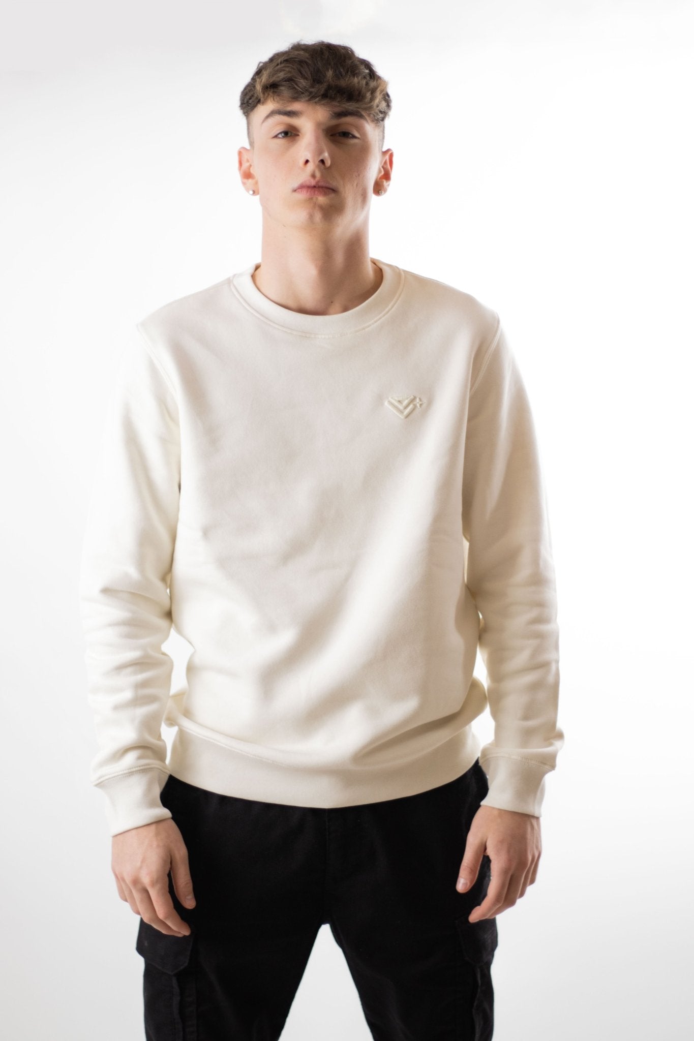 Crewneck ''Bogo'' - Avorio - Delux Store - Abbigliamento Streetwear & Sneakers