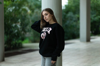 Crewneck ''Collage'' - Black/White - Delux Store - Abbigliamento Streetwear & Sneakers