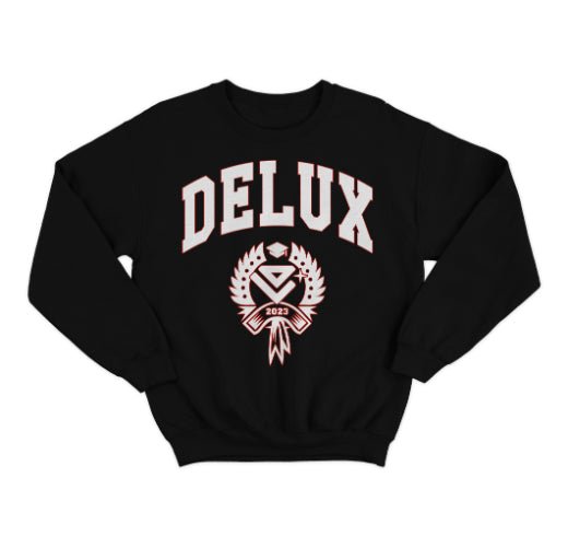 Crewneck ''Collage'' - Black/White - Delux Store - Abbigliamento Streetwear & Sneakers