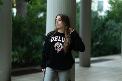 Crewneck ''Collage'' - Black/White - Delux Store - Abbigliamento Streetwear & Sneakers