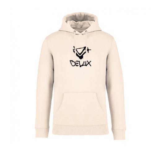 Felpa ''Spray'' - White/Black - Delux Store - Abbigliamento Streetwear & Sneakers