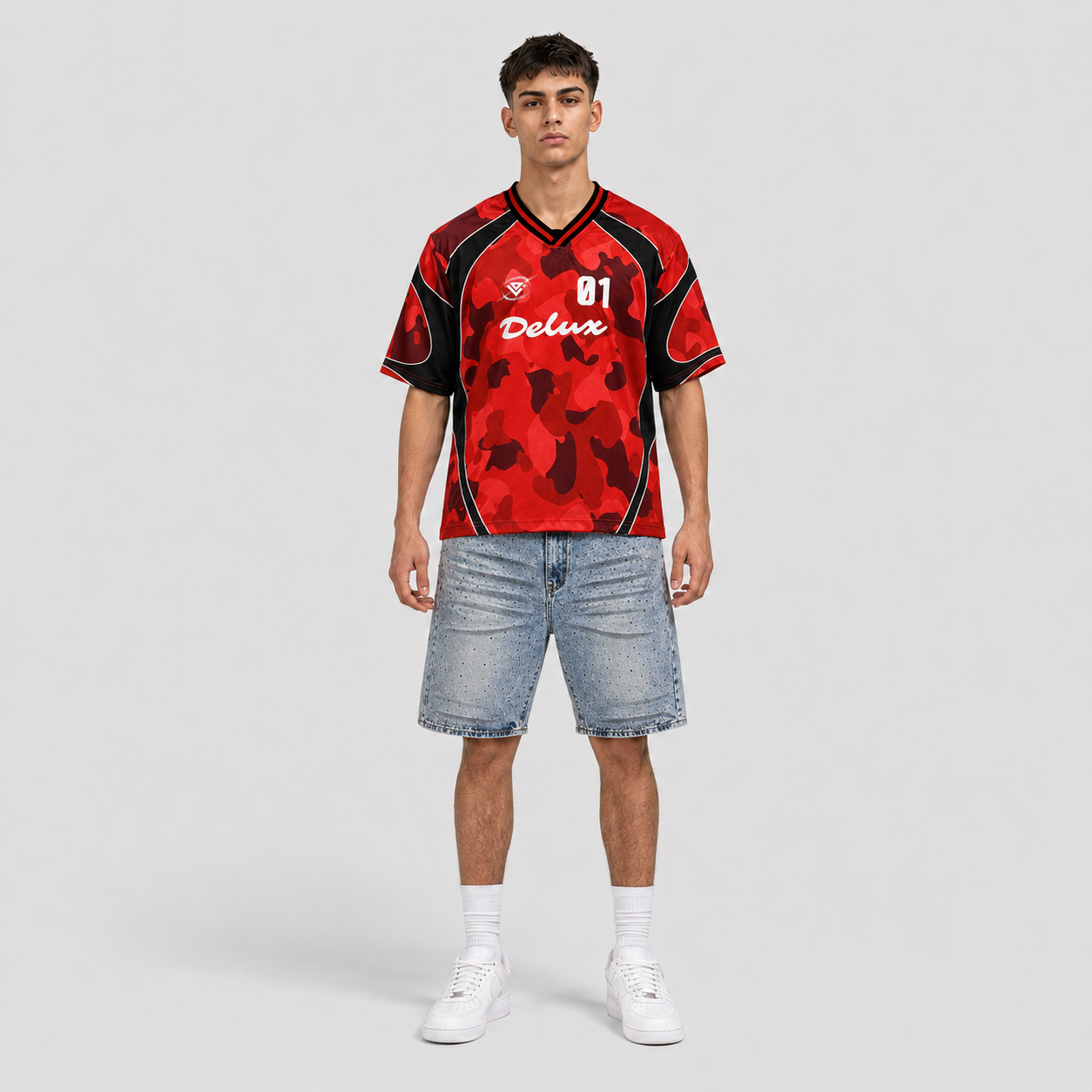 TEE FOOTBALL - RED