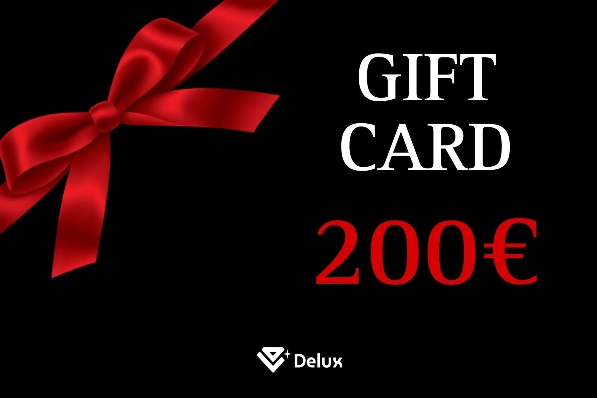 Gift Card 200€ - Delux Store - Abbigliamento Streetwear & Sneakers