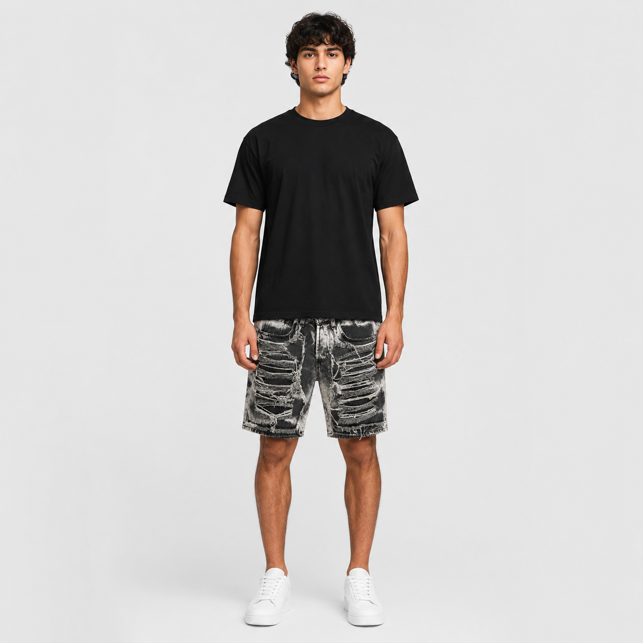 SHORTS ZEBRA – GREY