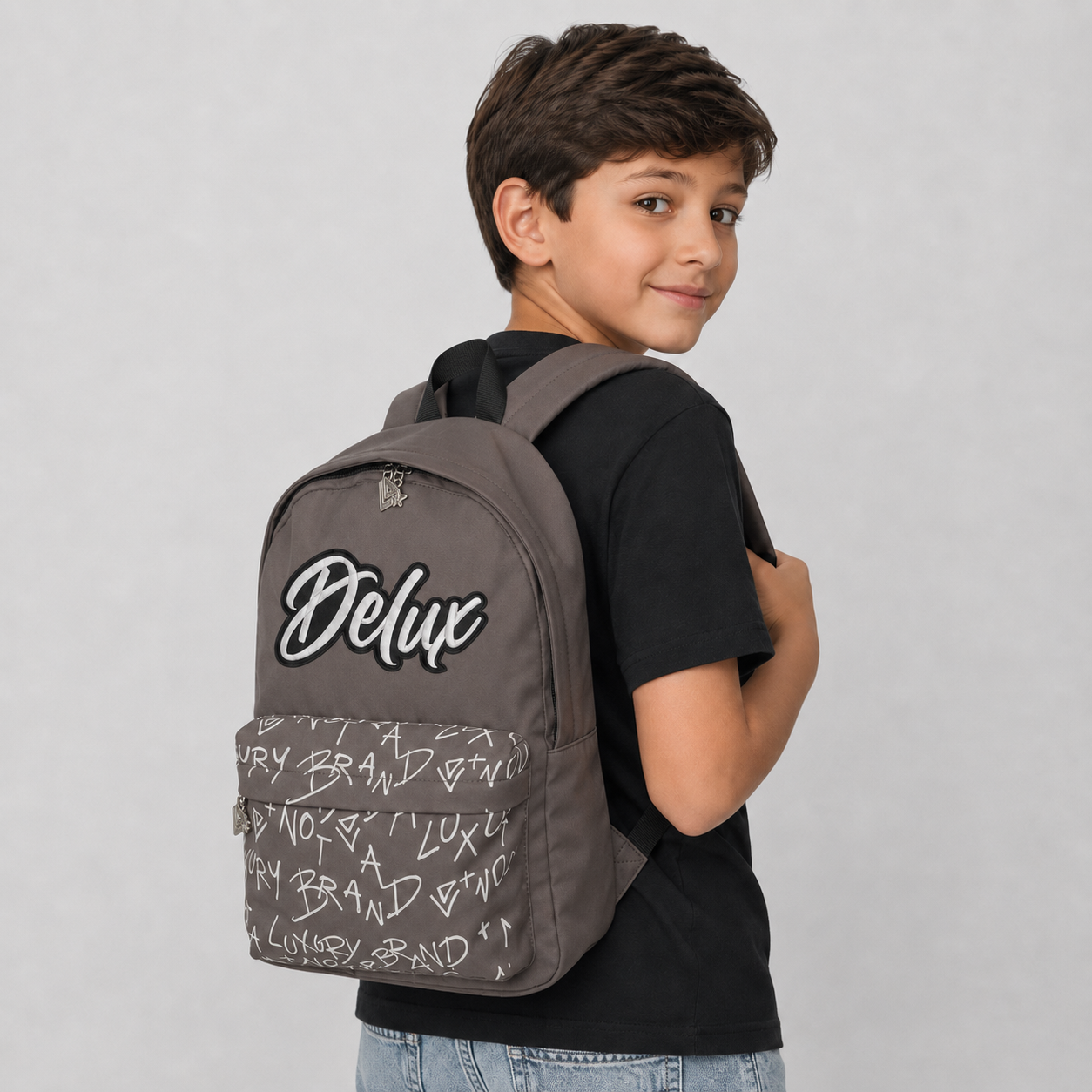 BACKPACK GRAFFITI - GREY