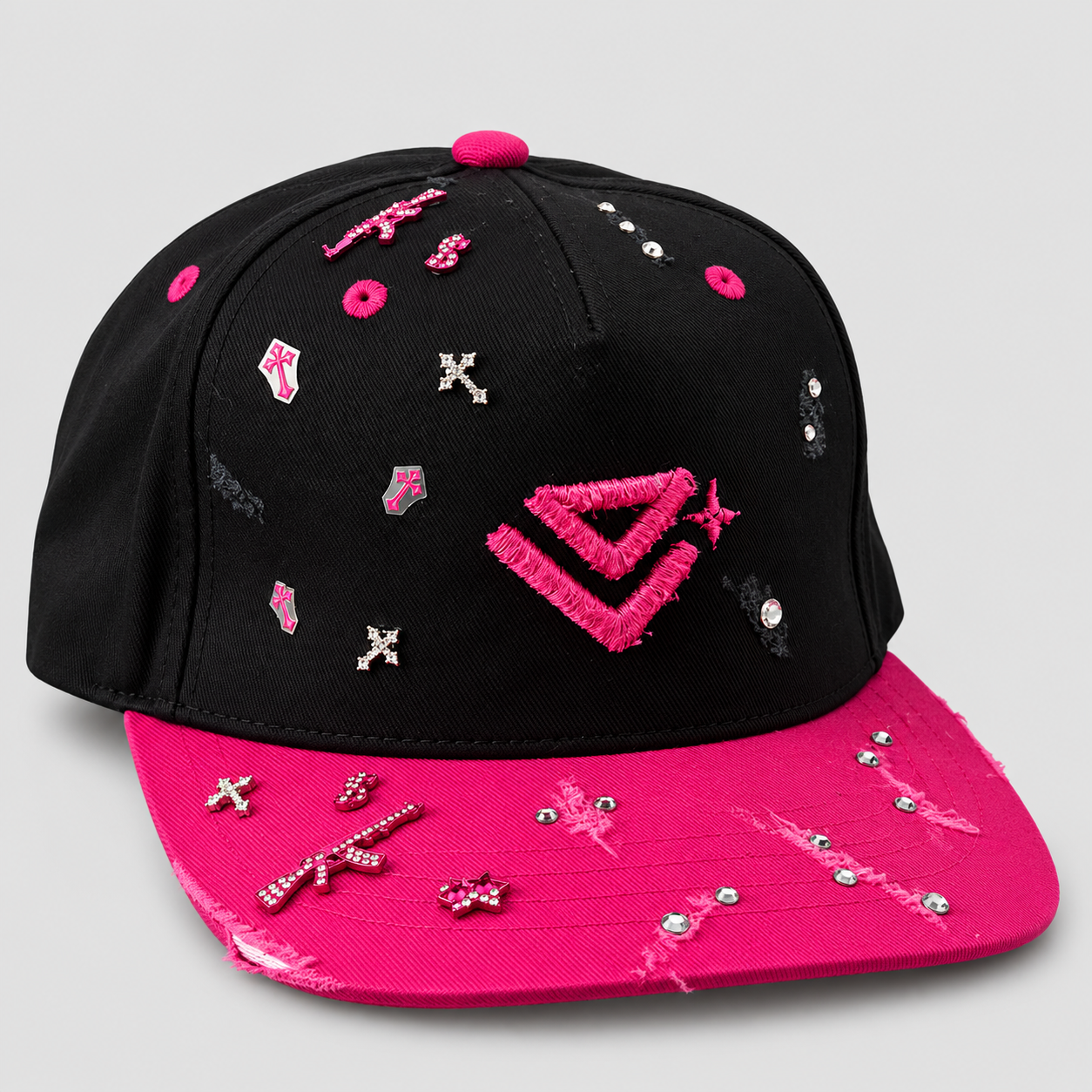 Hat AK-47 FUCSIA - vista laterale
