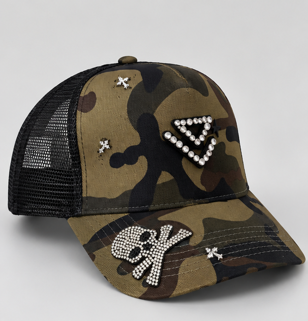Hat Diamond Camo - tre-quarti
