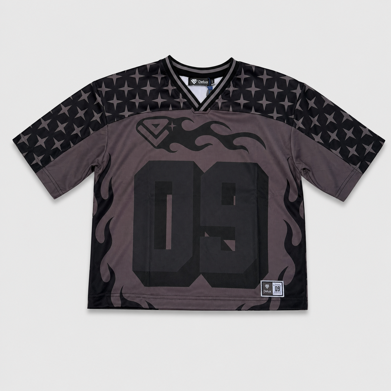 TEE HOCKEY - BLACK GREY
